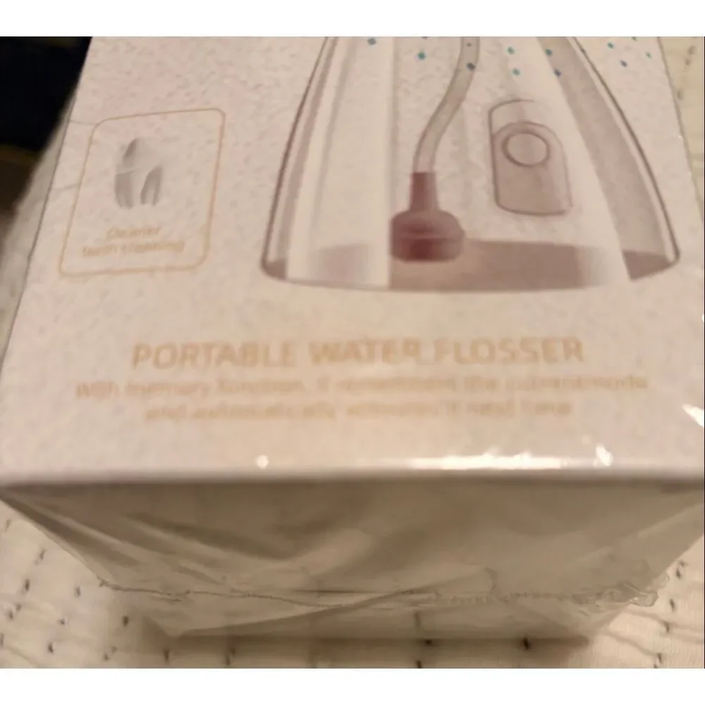 New Portable Water Flosser Oral Irrigator Cordless Rechargeable Dental Cleaner 4